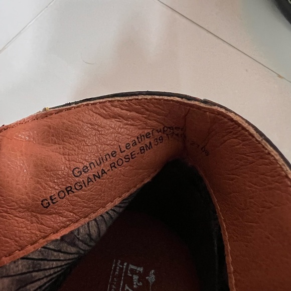 L’ ARTISTE GEORGIANA-ROSE Boots Spring Step -Leather- Size 39 (8.5) - Picture 5 of 8